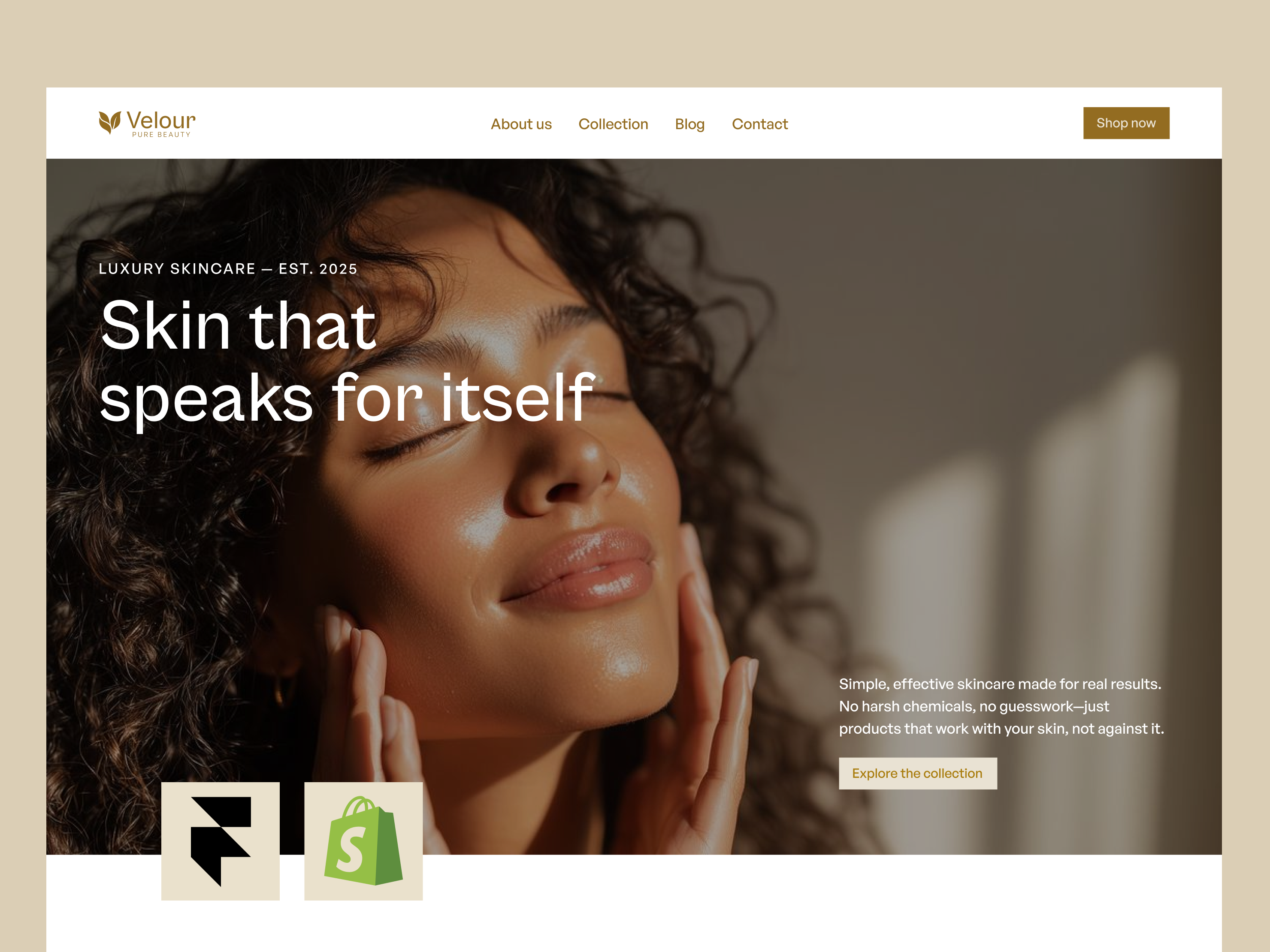 Screenshot 1 of Velour skin