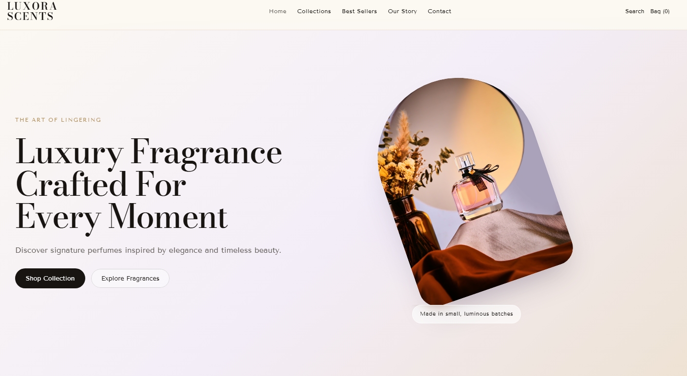 Screenshot 1 of Veloura Perfume