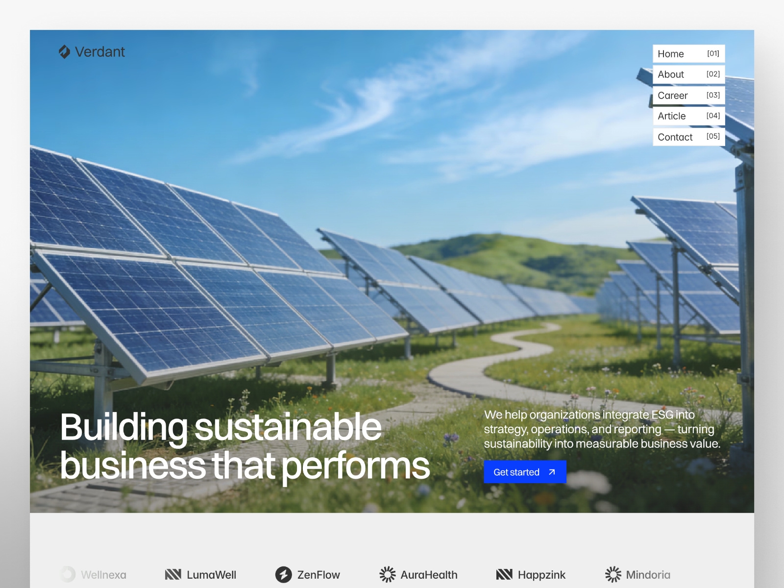 Screenshot 1 of VerdantESG