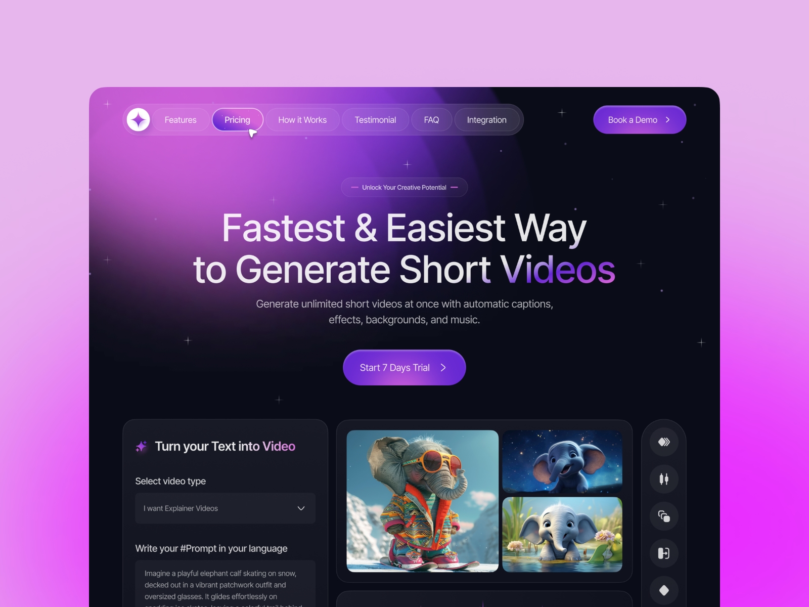 Screenshot 1 of Vidgenie