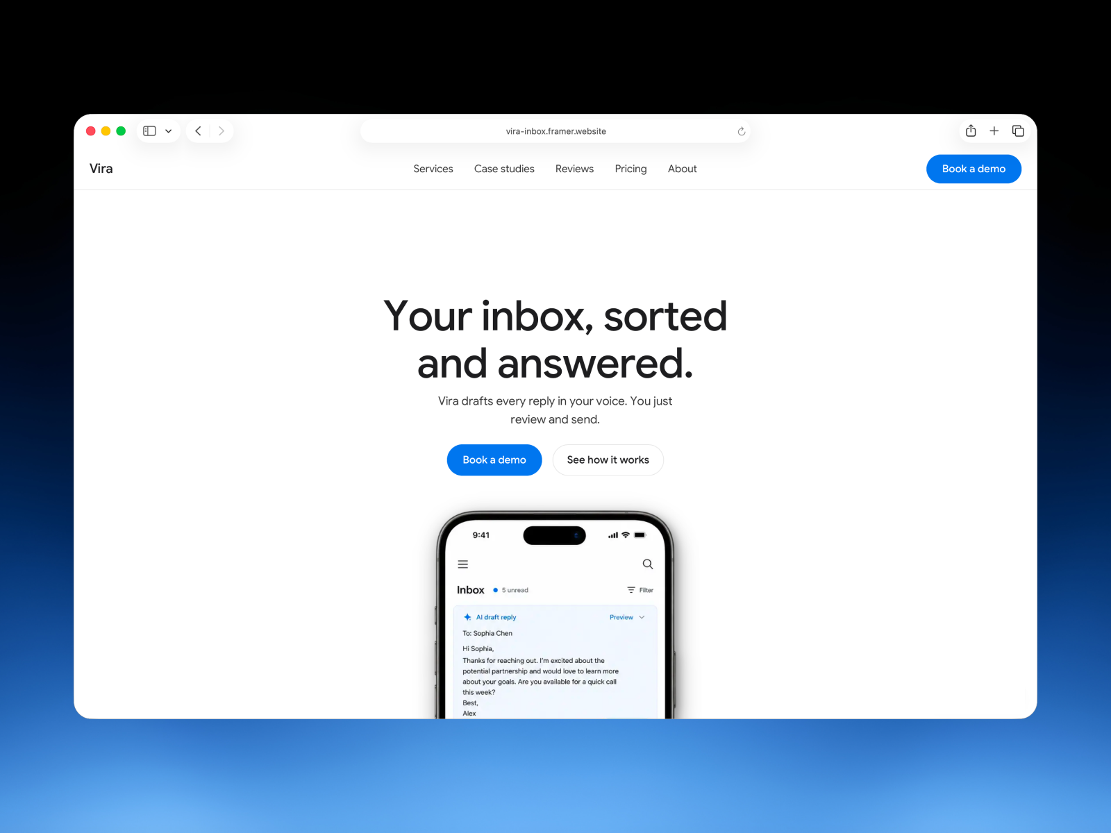 Screenshot 1 of Vira Inbox