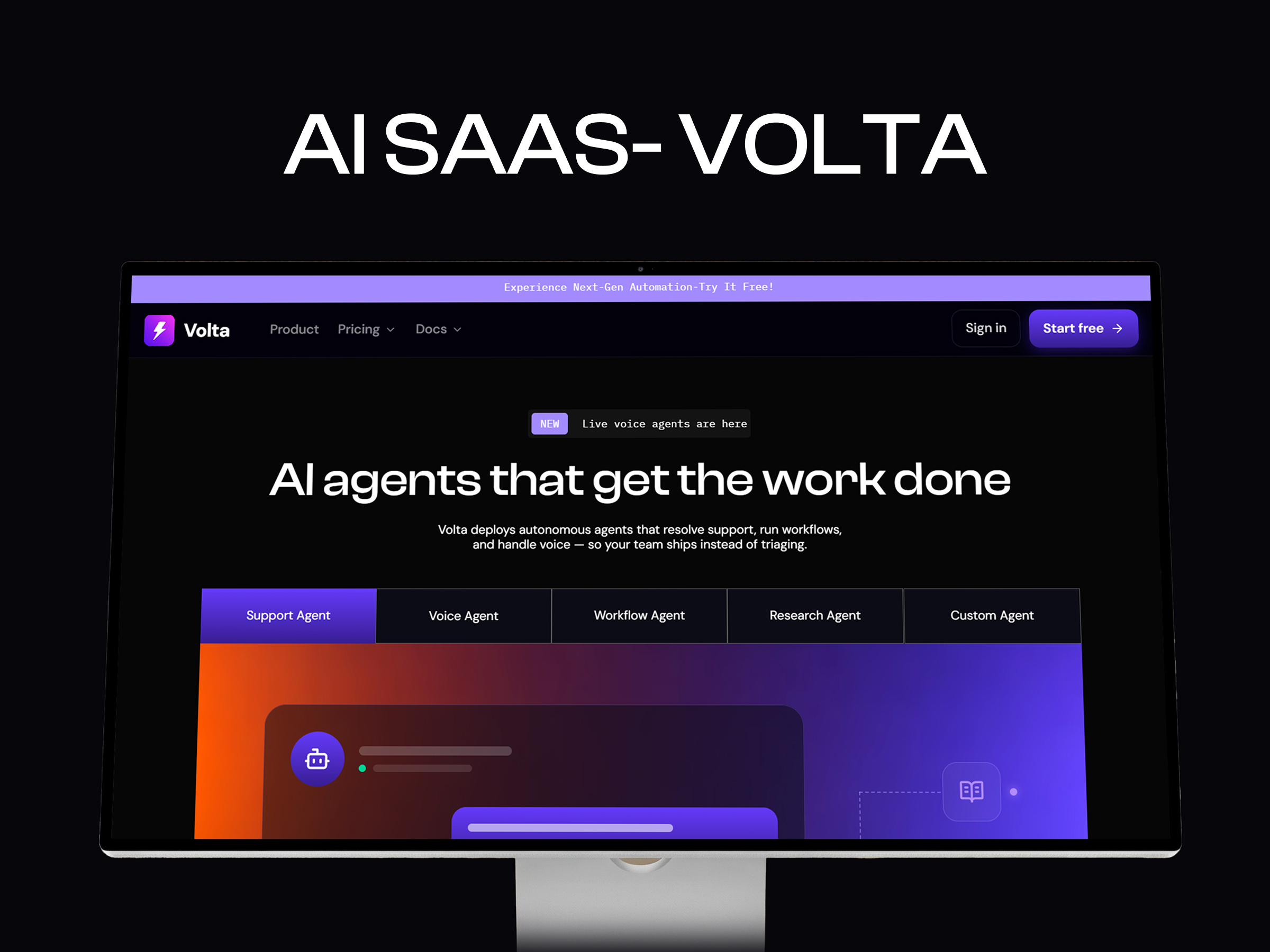 Screenshot 1 of Volta Studio
