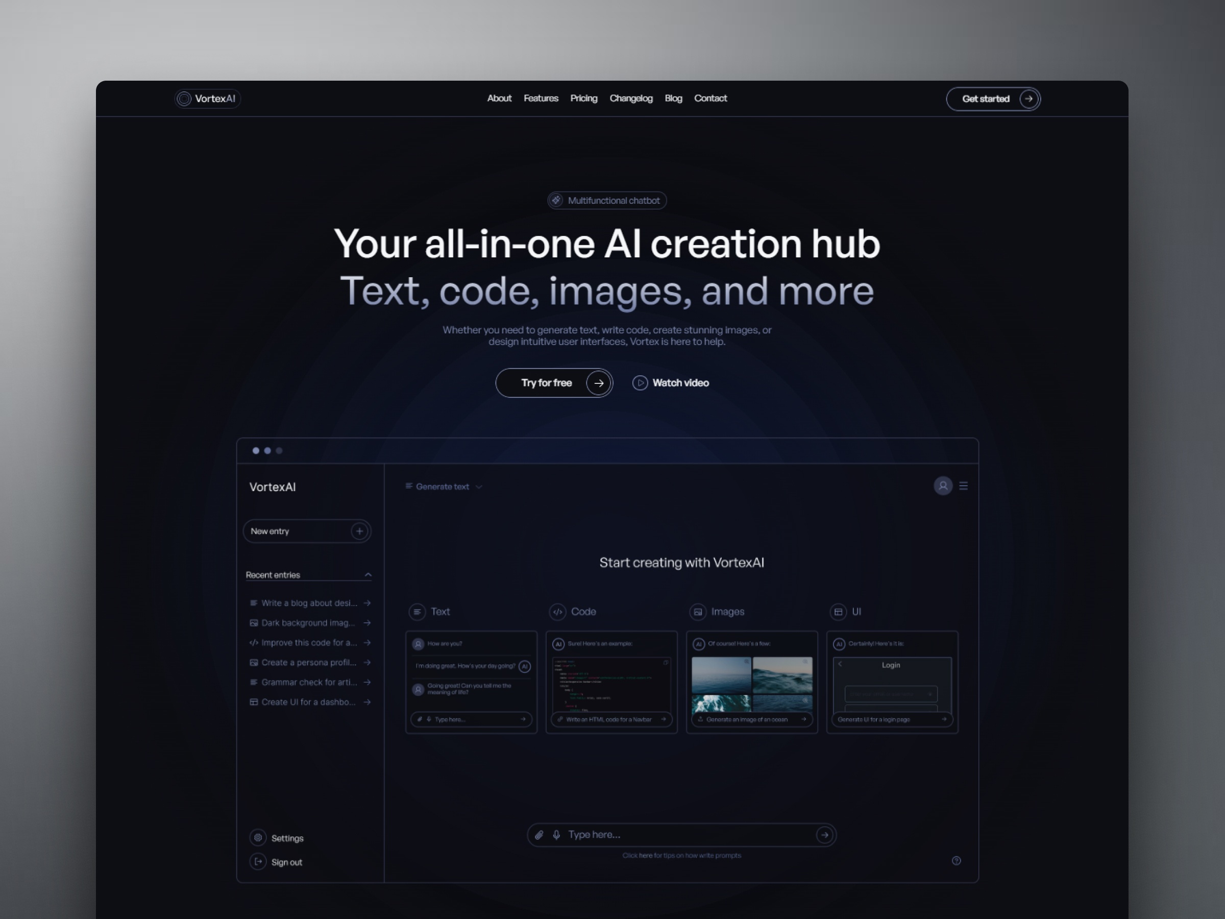 Screenshot 1 of Vortex