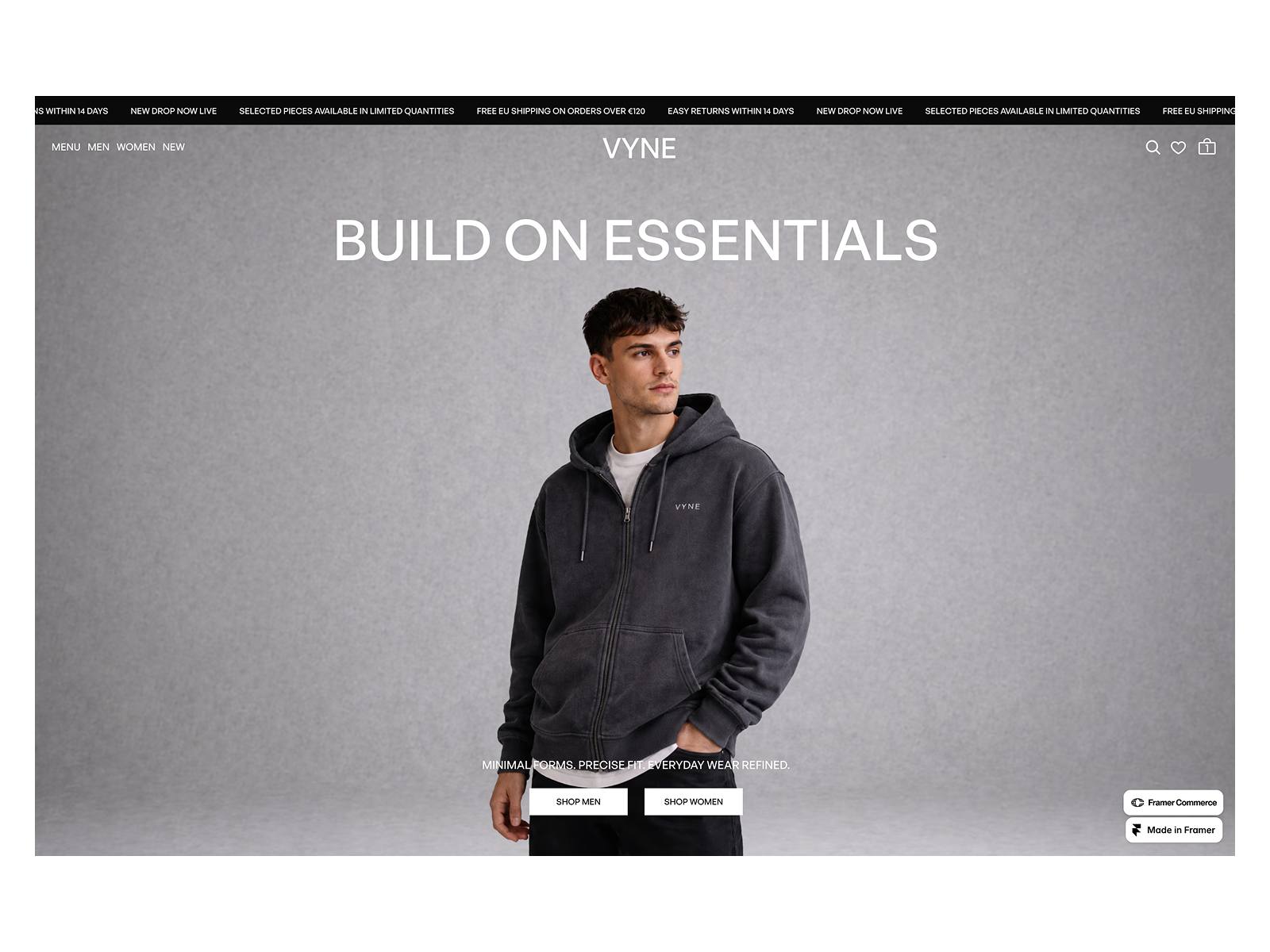 Screenshot 1 of VYNE Shop