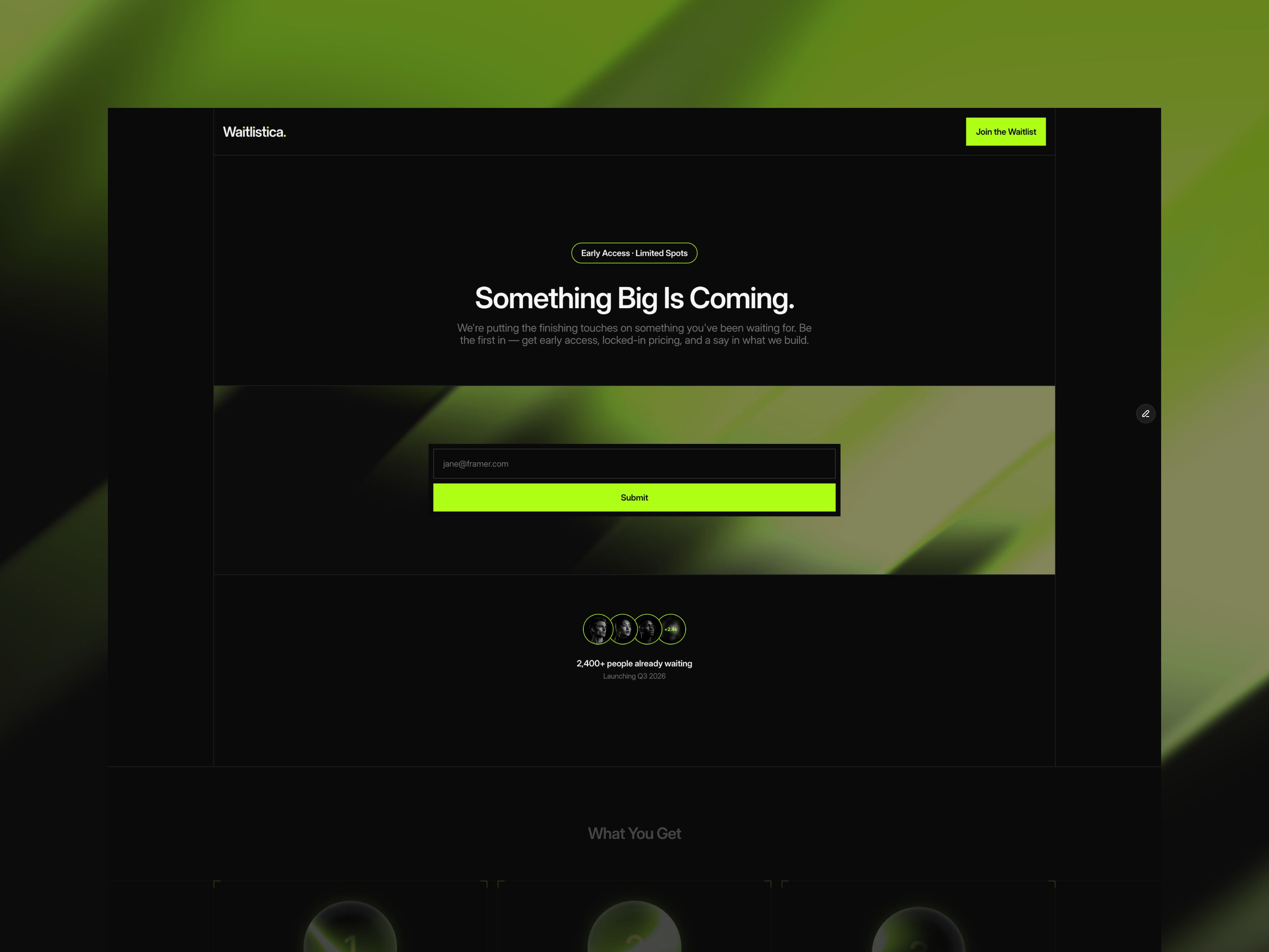 Screenshot 1 of Waitlistica