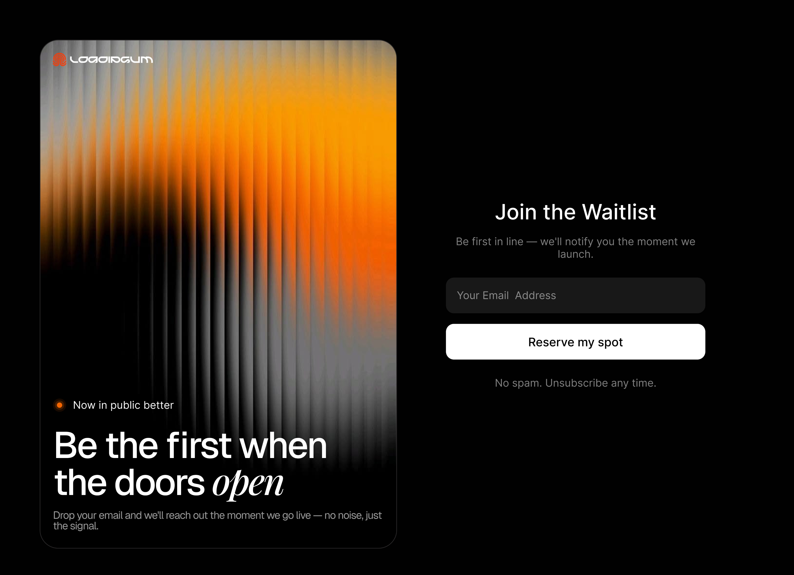 Screenshot 1 of waitlisting