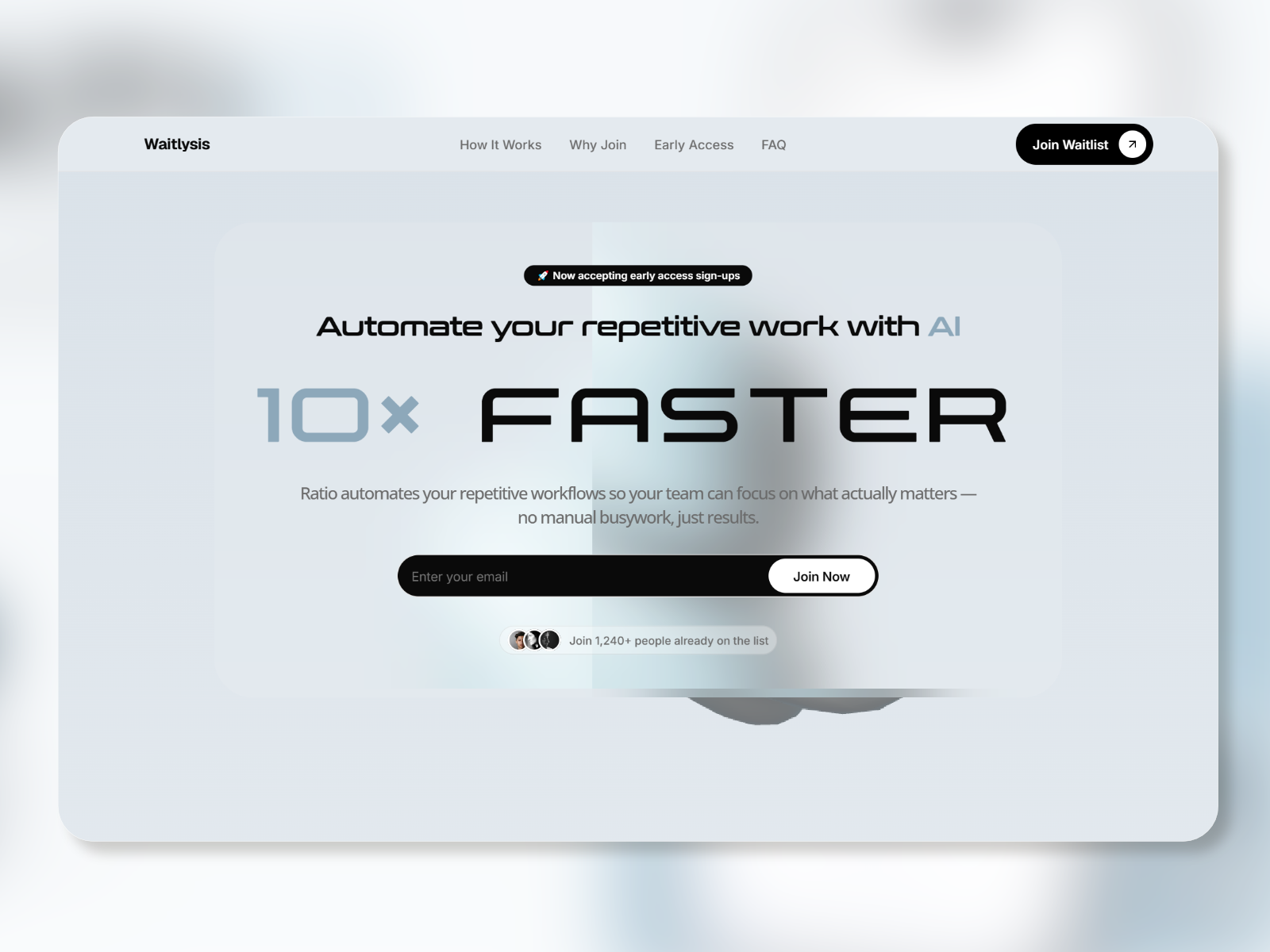 Screenshot 1 of Waitlysis