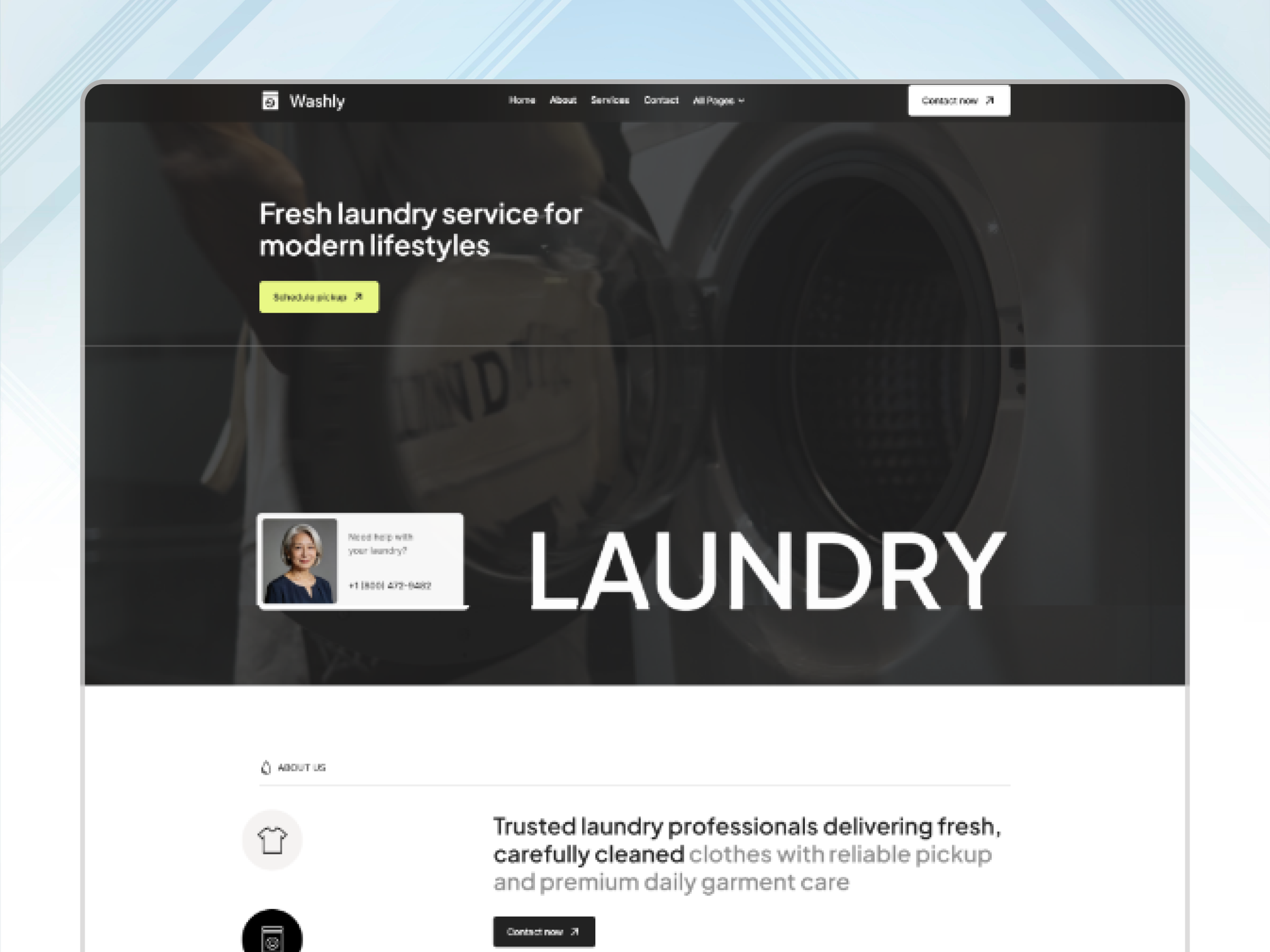 Screenshot 1 of Washlly