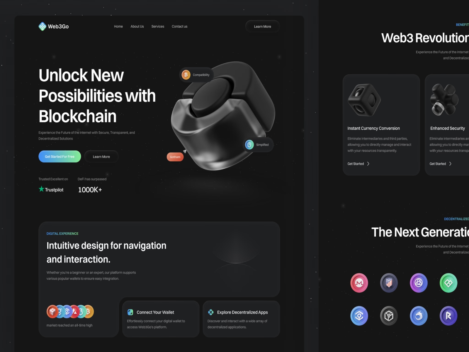 Screenshot 1 of Web3Go
