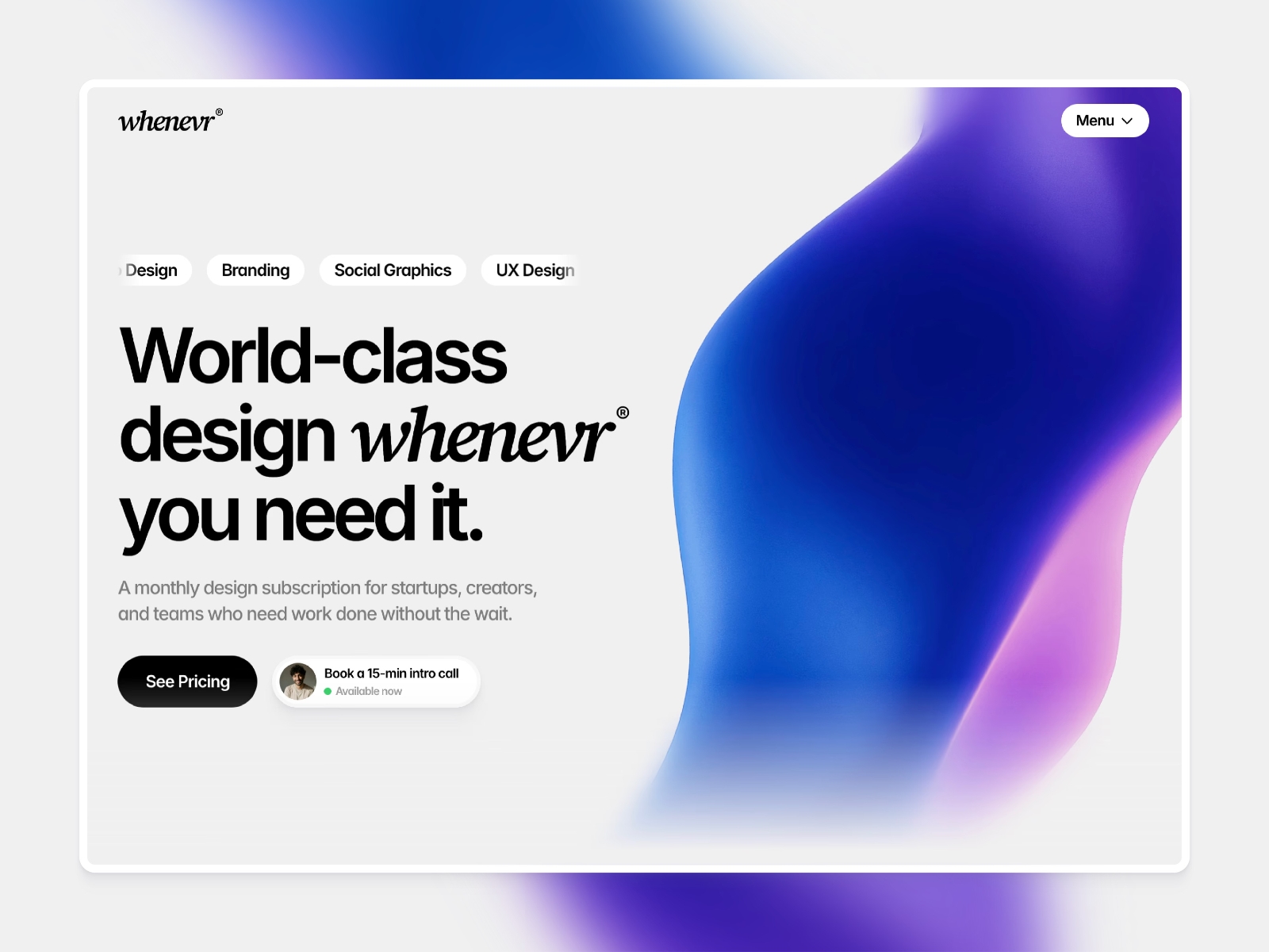 Screenshot 1 of Whenevr