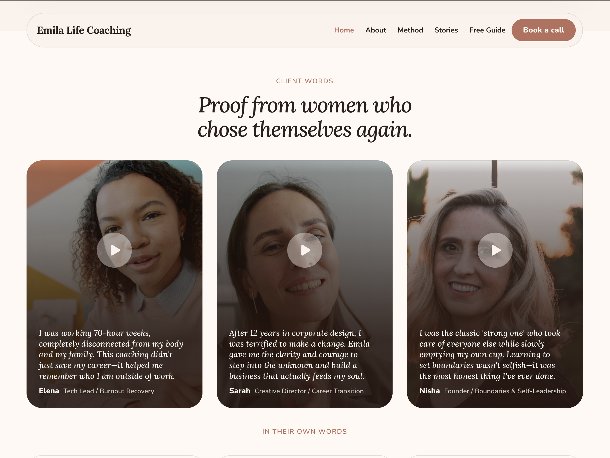 Screenshot 3 of women life coaches