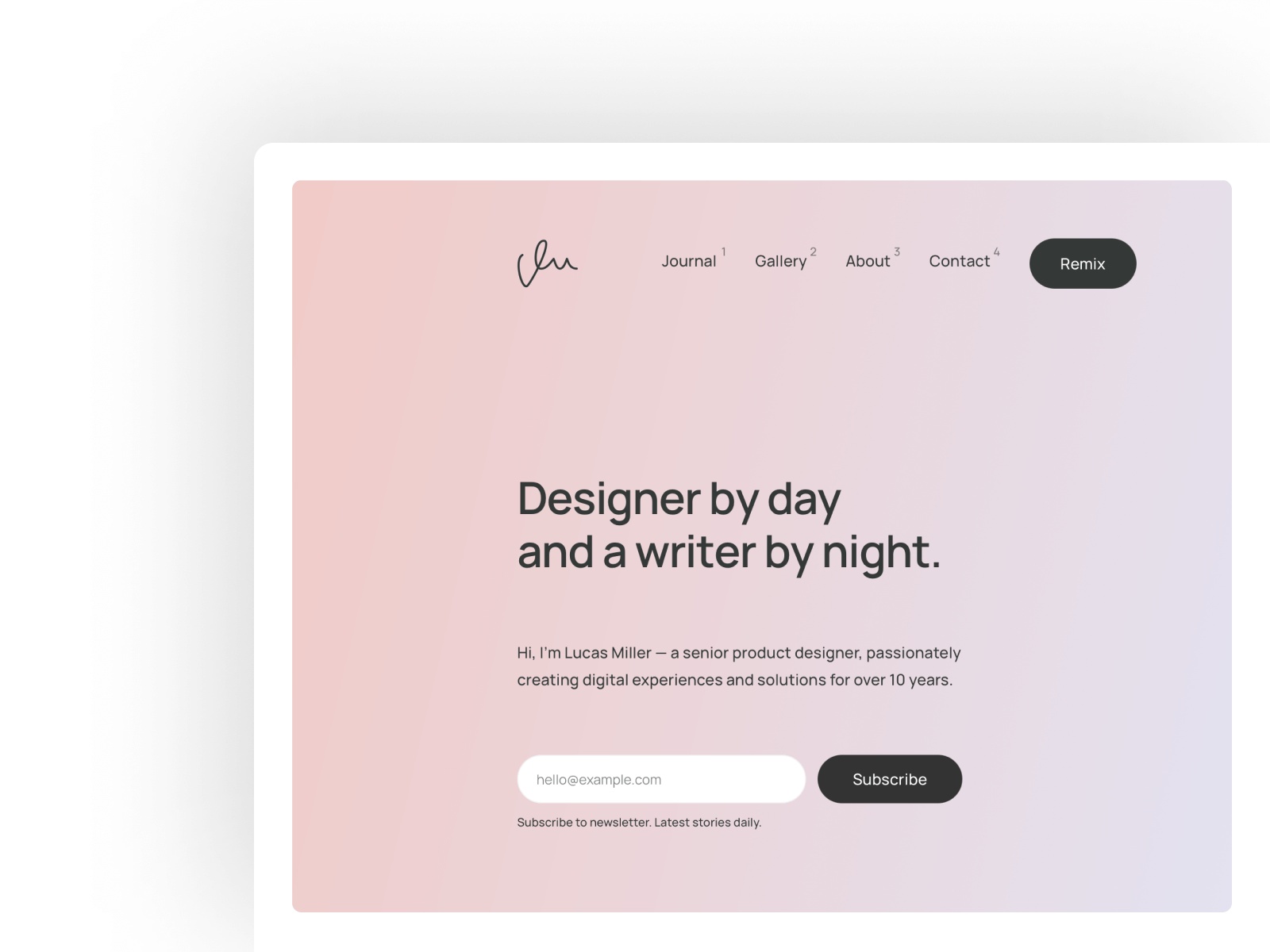 Screenshot 1 of Writeme