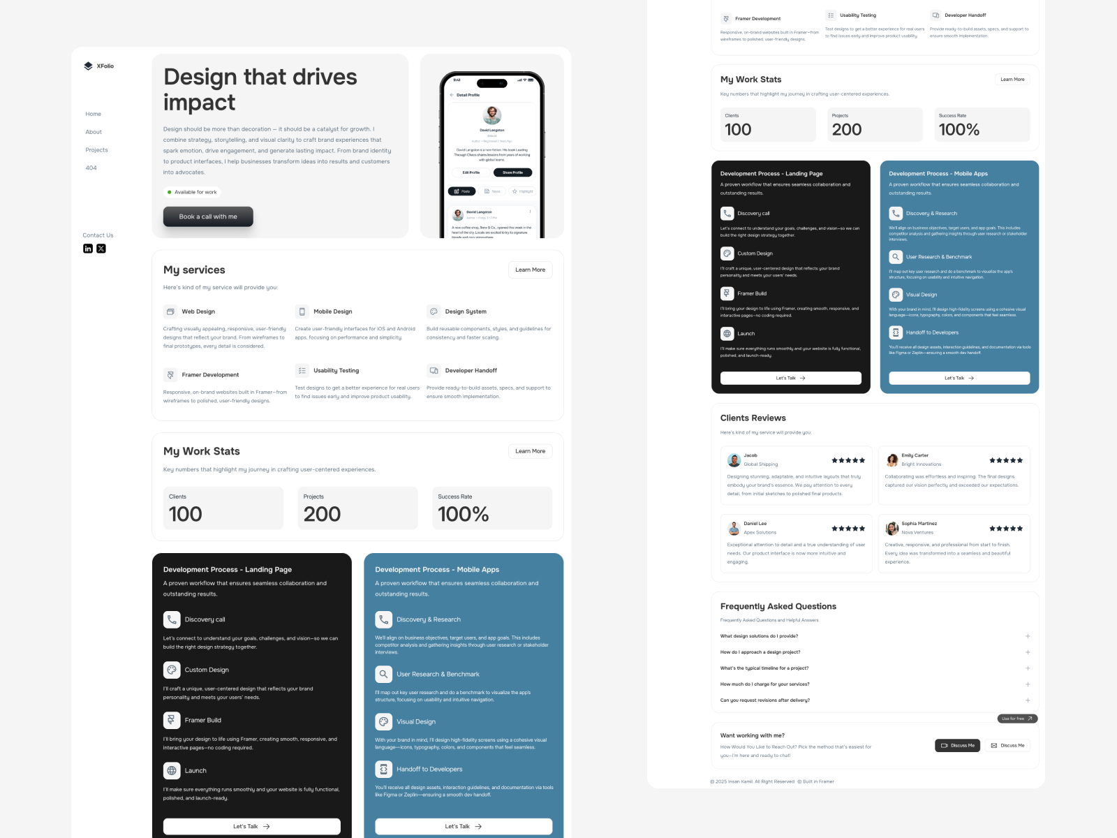 Screenshot 1 of XFolio