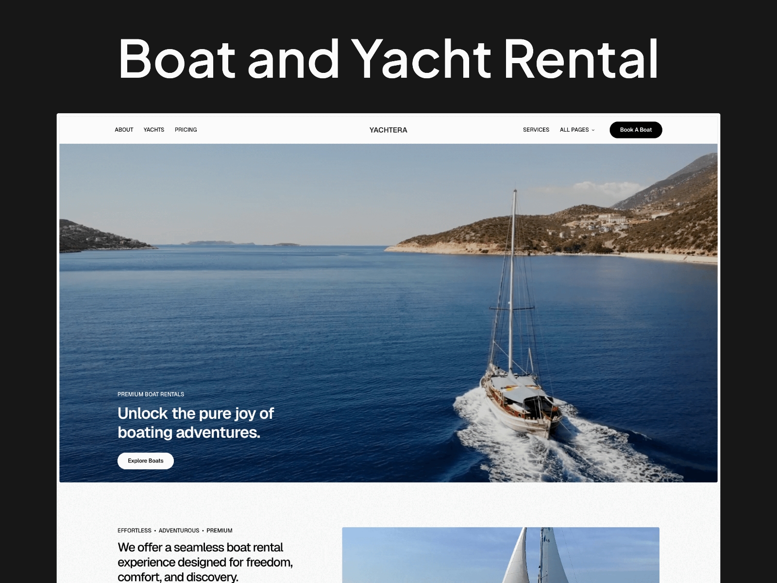 Screenshot 1 of Yachtera