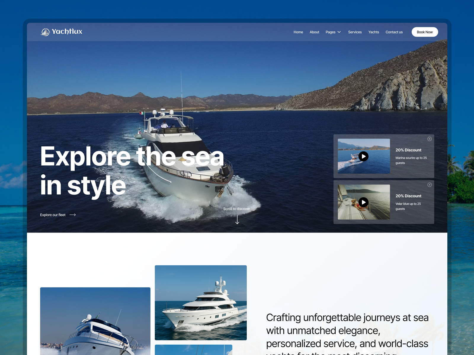Screenshot 1 of Yachtlux