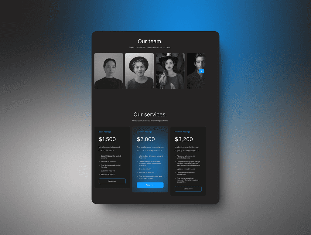 Screenshot 1 of Design Agency