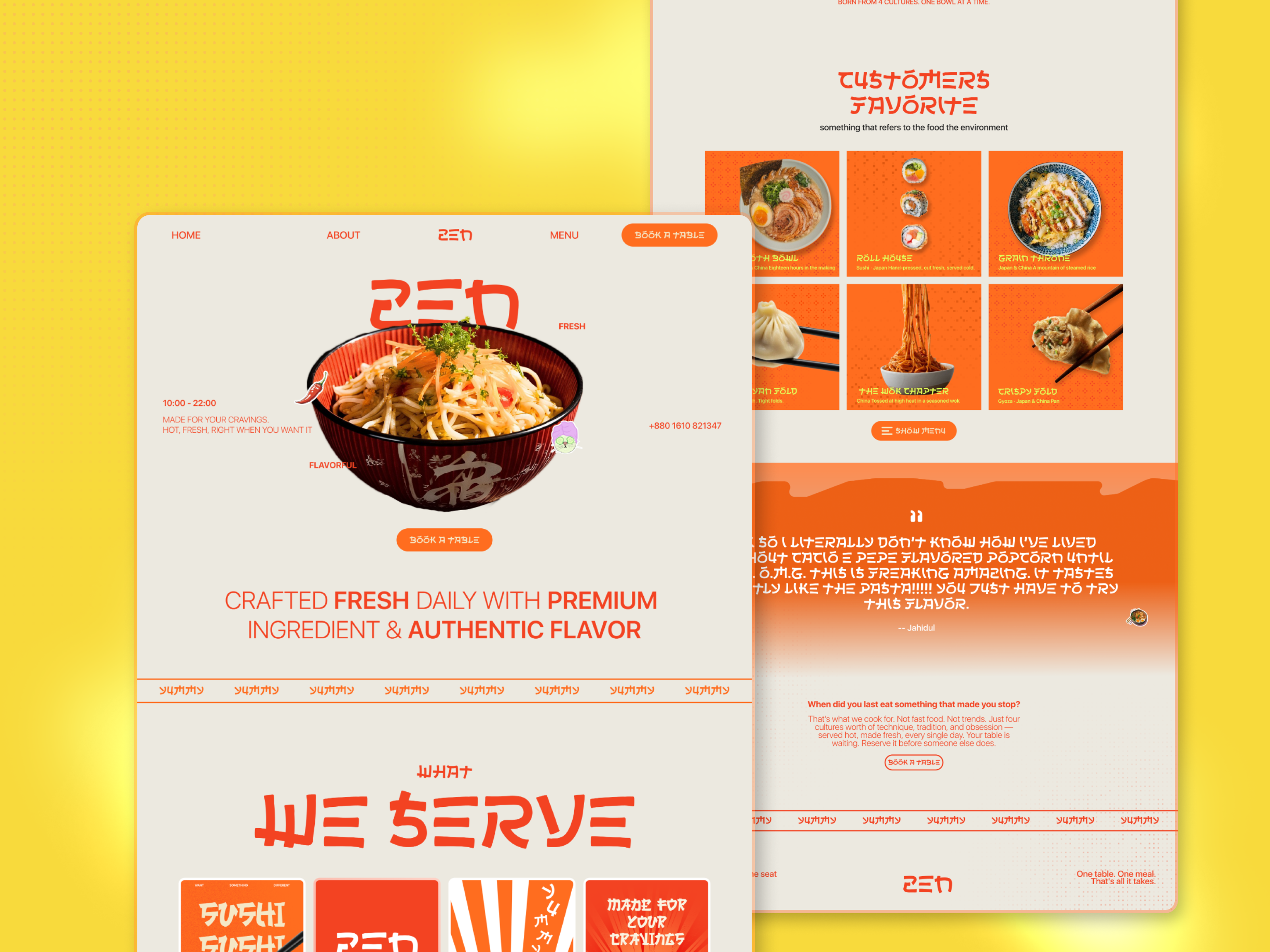 Screenshot 2 of ZenFood Cafe