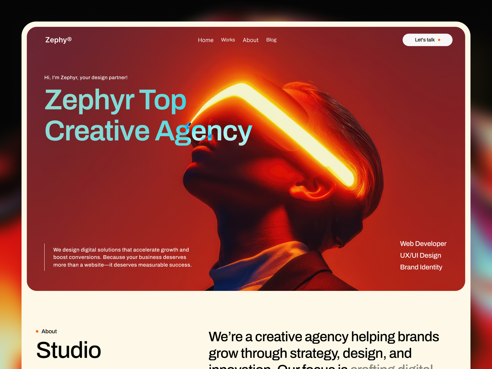 Screenshot 1 of Zephyr Studio