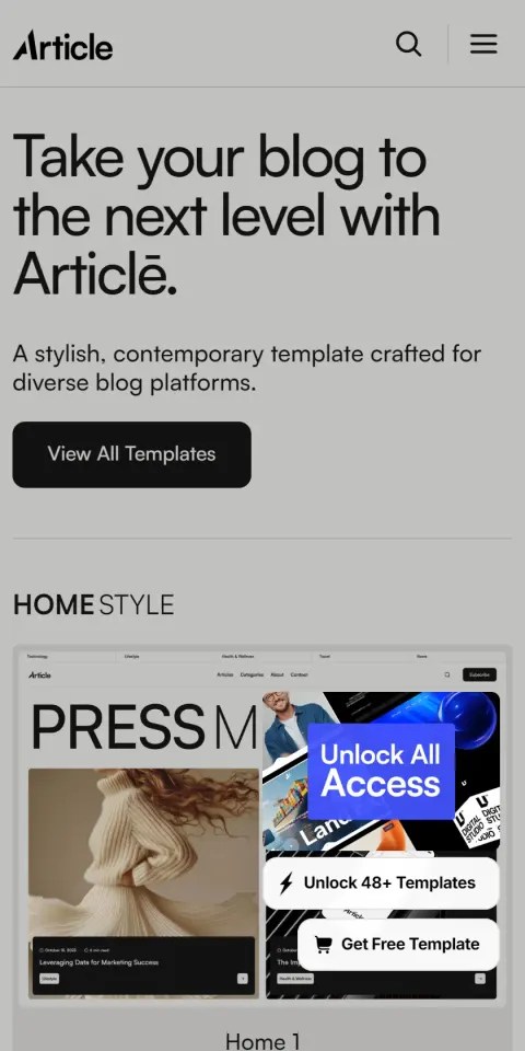 Mobile Screenshot