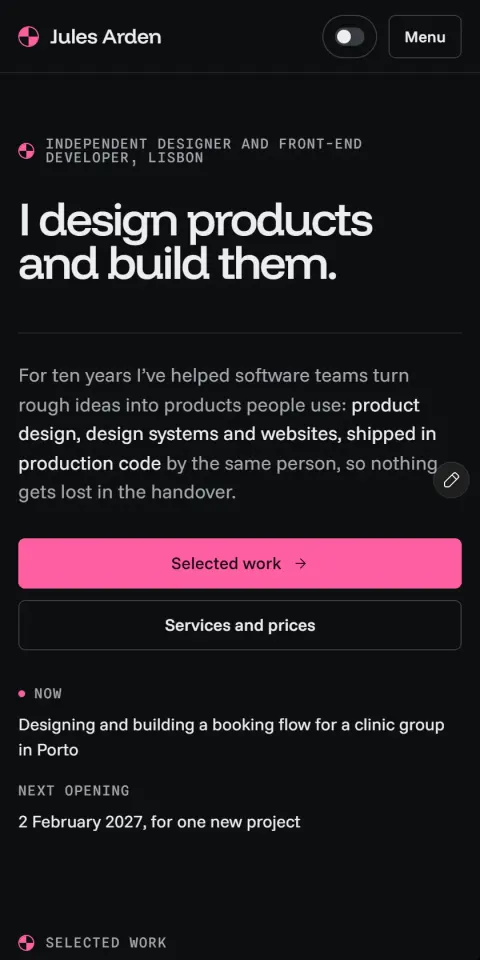 Mobile Screenshot