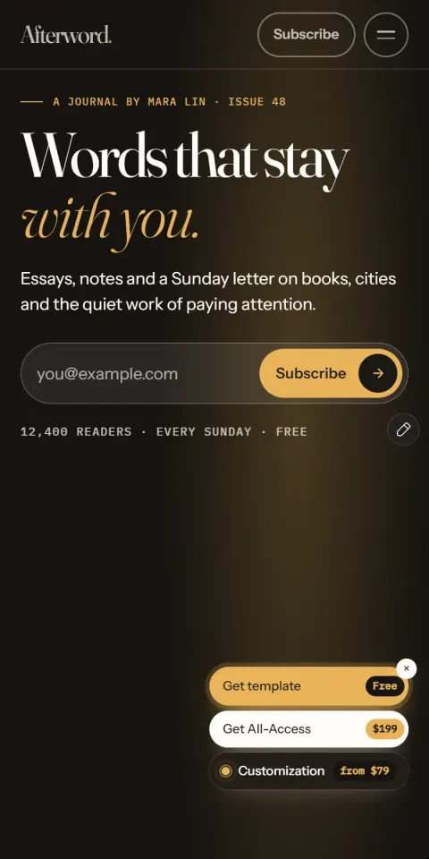 Mobile Screenshot