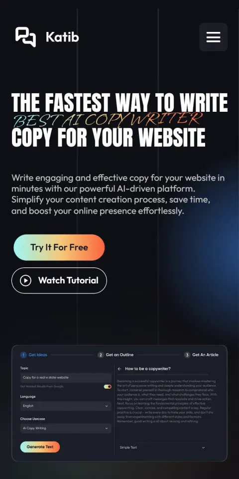 Mobile Screenshot