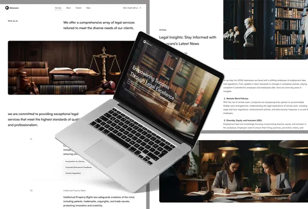 Screenshot 4 of AdvocareLawFirm