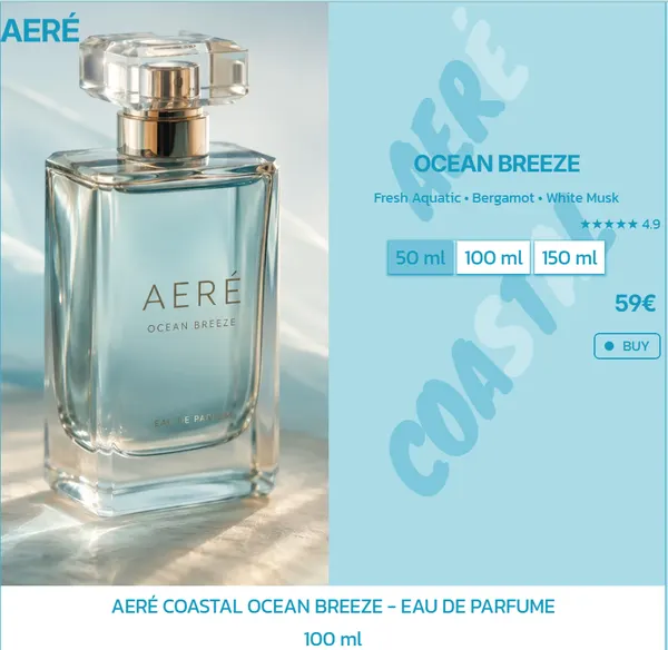 Screenshot 2 of AERÉ parfume