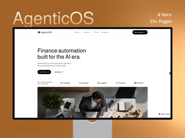 Screenshot 1 of AgenticOS