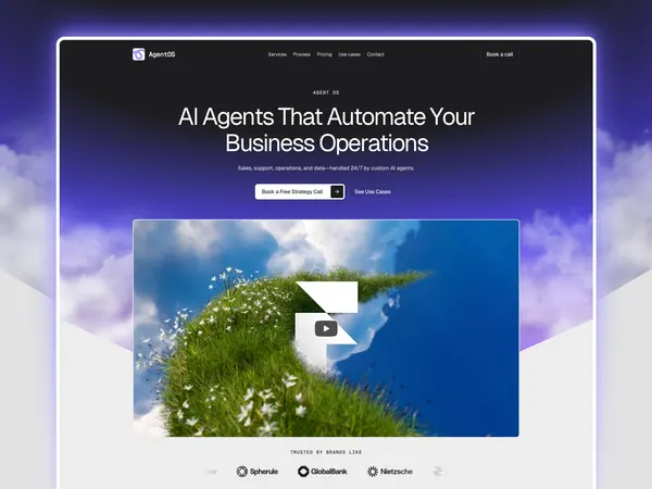 Screenshot 1 of AgentOS