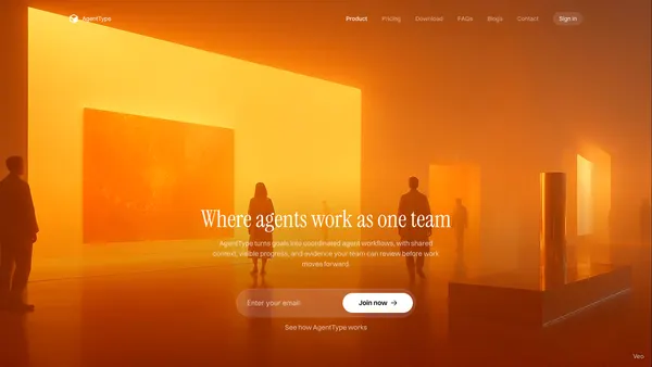 Screenshot 1 of AgentType