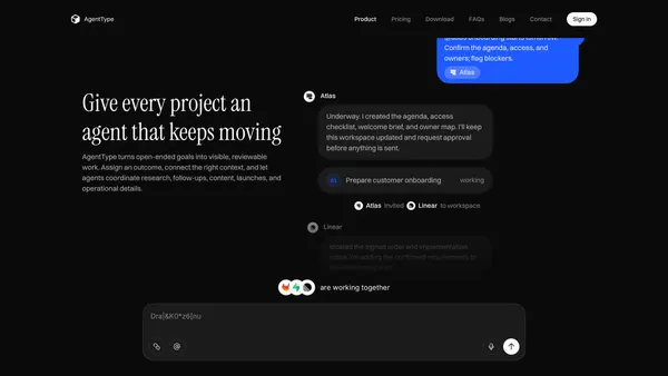 Screenshot 2 of AgentType
