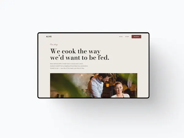 Screenshot 1 of Alive Café & Bistro