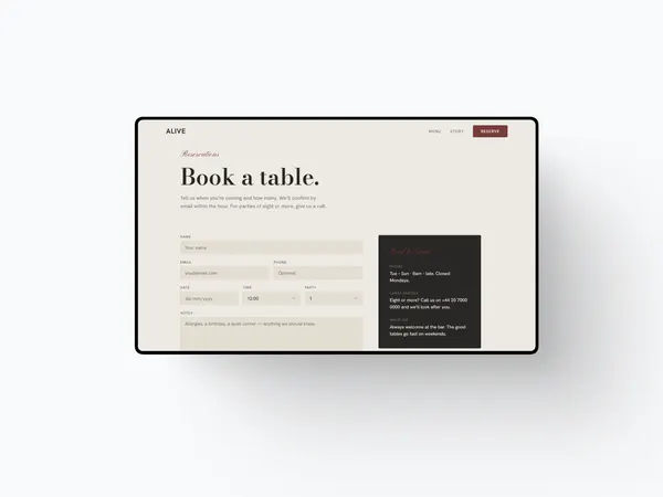 Screenshot 2 of Alive Café & Bistro