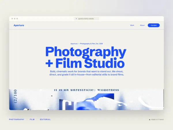 Screenshot 1 of Aperture Studio