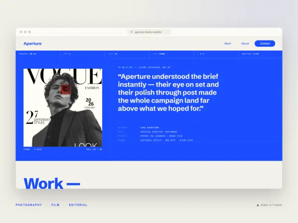 Screenshot 2 of Aperture Studio