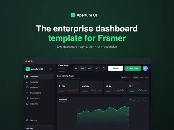 Screenshot 1 of Aperture UI