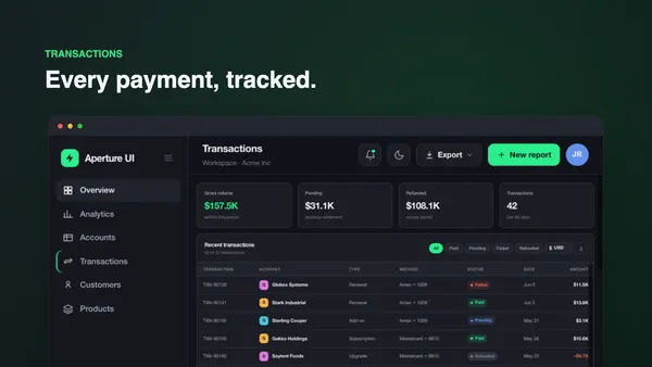 Screenshot 4 of Aperture UI