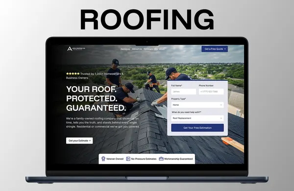 Screenshot 1 of Apex Roofing