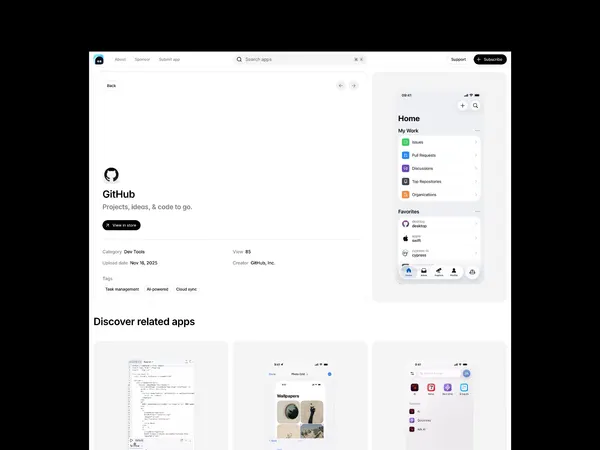 Screenshot 3 of App Curation