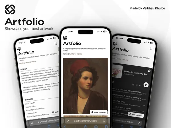 Screenshot 4 of Artfolio