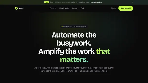 Screenshot 1 of Asterly
