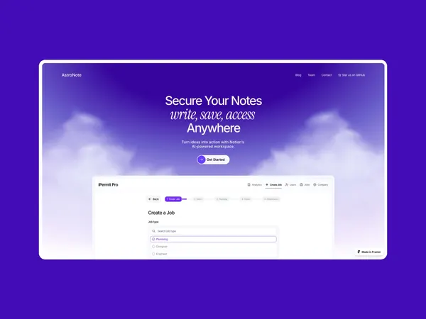 Screenshot 1 of AstroNote