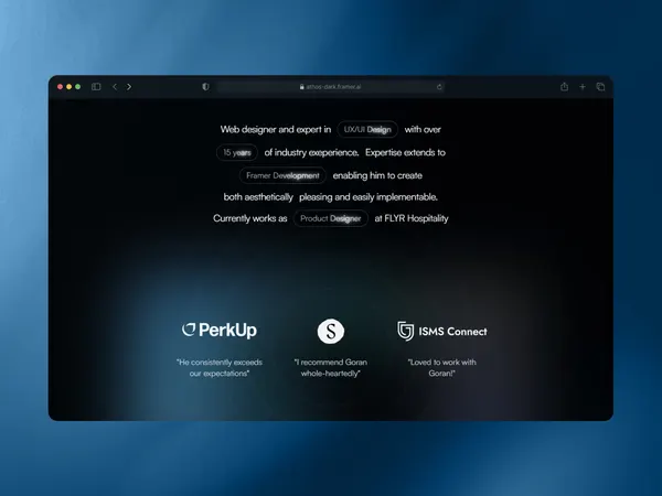 Screenshot 3 of Athos Dark