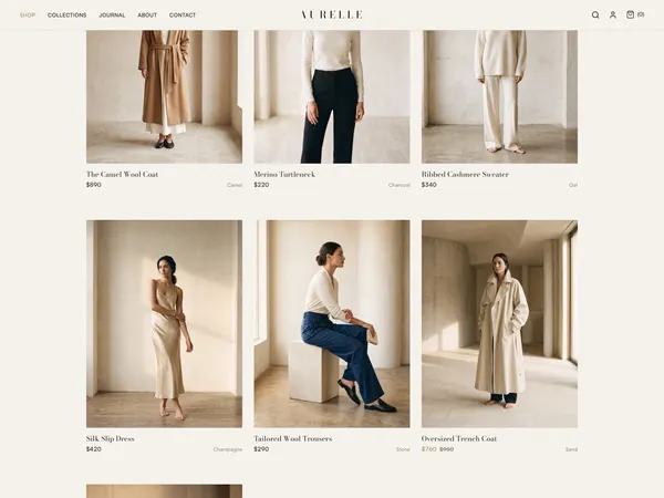 Screenshot 2 of Aurelle Brand Store