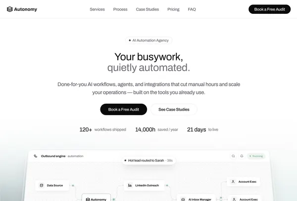 Screenshot 1 of Autonomy