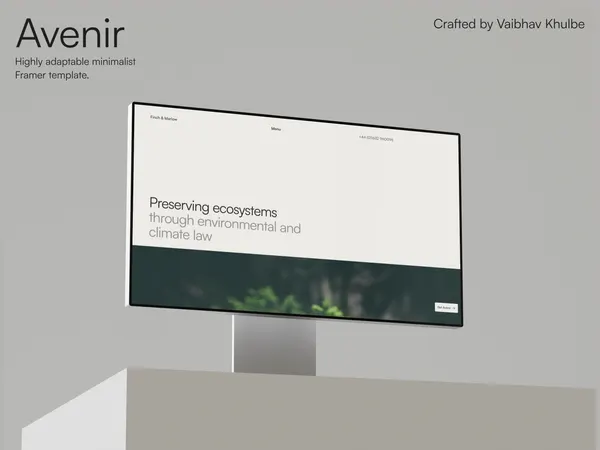 Screenshot 1 of Avenir