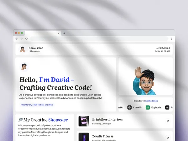 Screenshot 1 of Bentfolio
