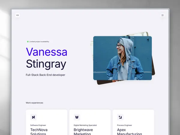 Screenshot 1 of Bento CV