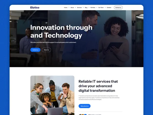 Screenshot 1 of Biztico